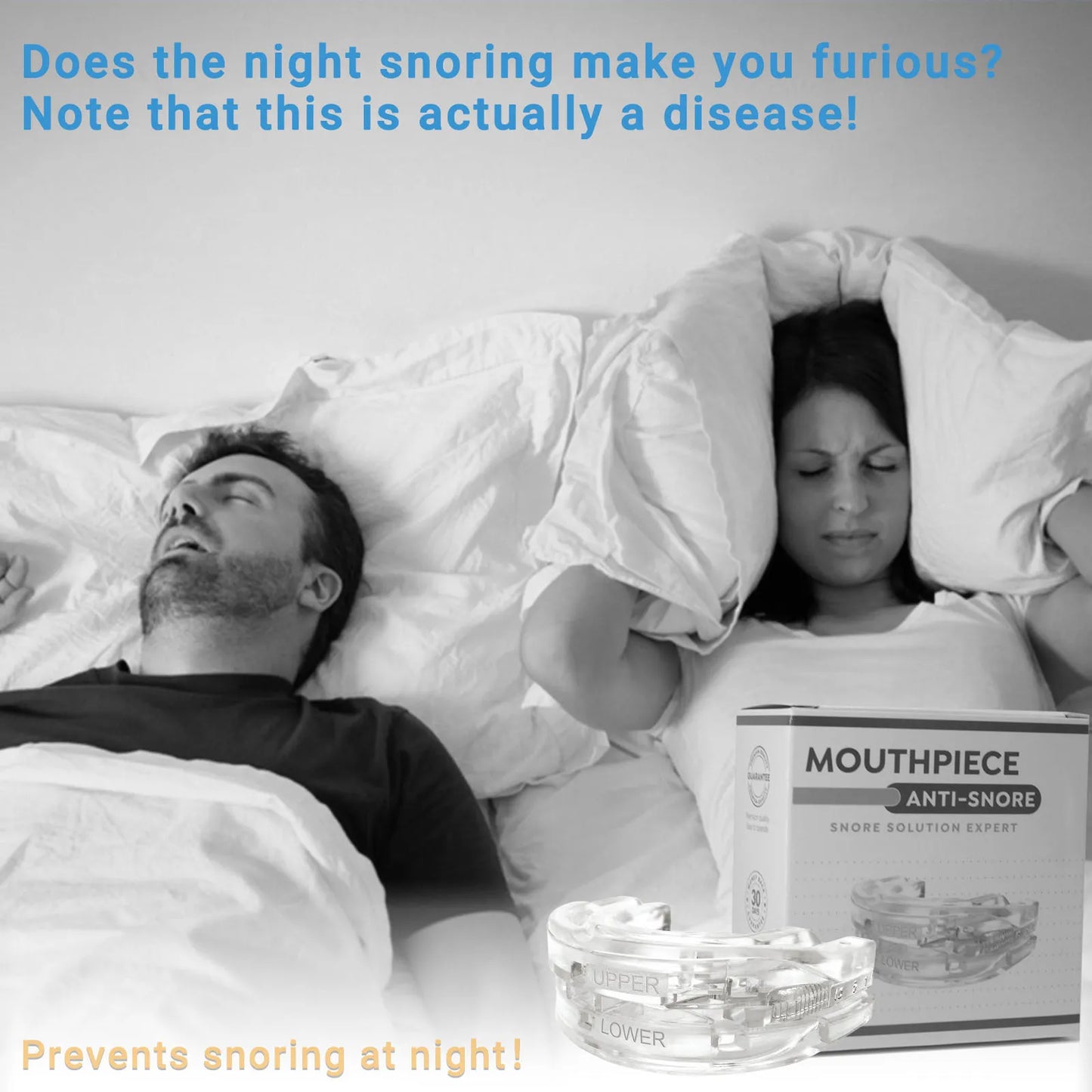 Anti-Snore and Bruxism Mouthguard - Snore Solution Expert