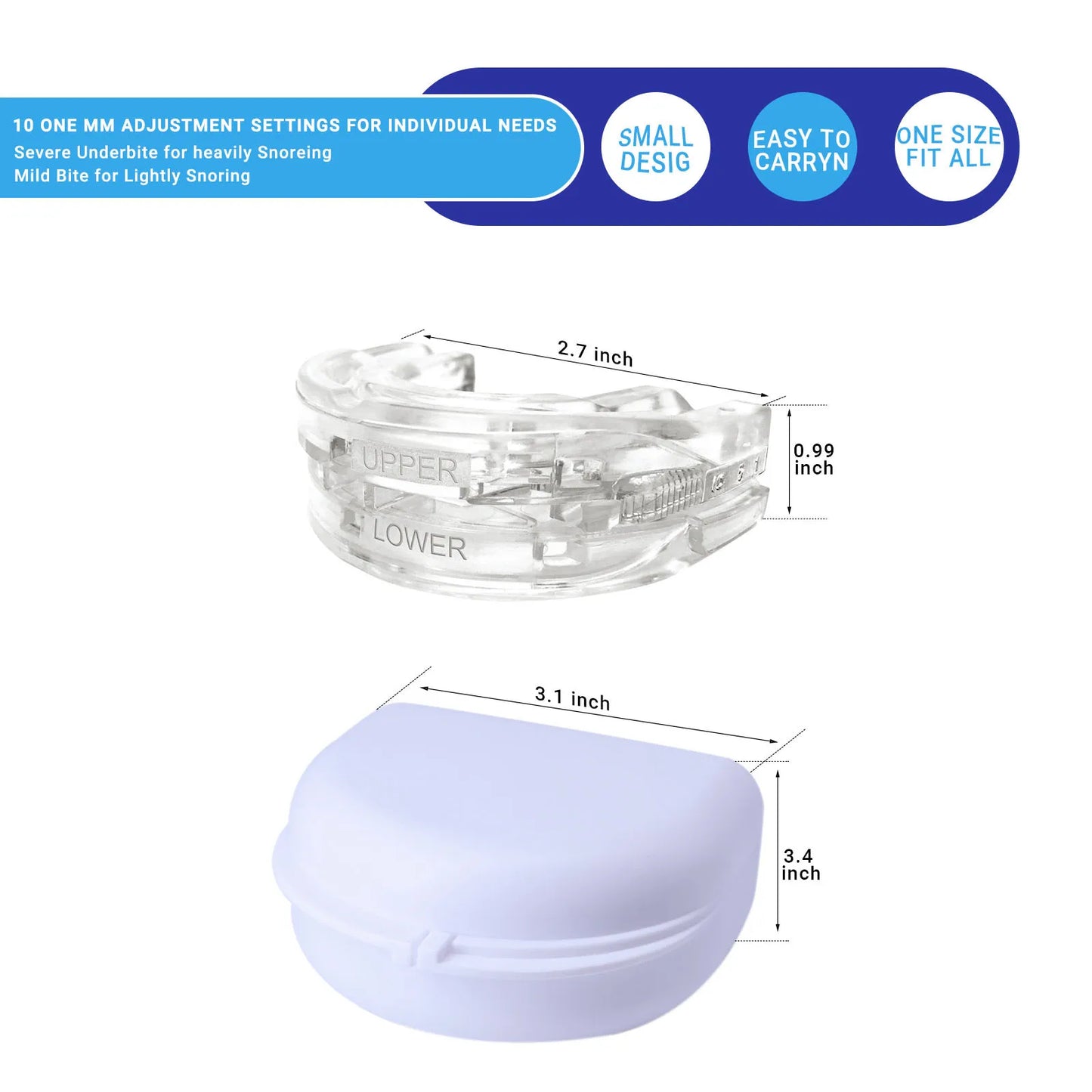 Anti-Snore and Bruxism Mouthguard - Snore Solution Expert